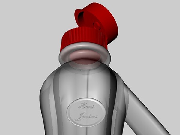 c4d bottle - Bottle3.c4d by Doolodes